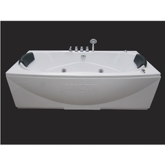 TP8060 - BỒN TẮM MASSAGER HÌNH CHỮ NHẬT 2 GỐI  