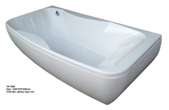 TP7062 - BỒN TẮM NGÂM HÌNH HẠT ĐẬU NGỌC TRAI GALAXY  