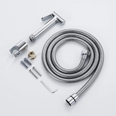 WIN03 - Combo trọn bộ phòng tắm, bồn cầu giả thông minh,  bàn đá 2 tầng chậu âm liền mép, sen cây đồng mạ crom vuông...