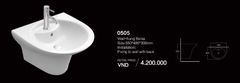 CHẬU TREO TƯỜNG MARTH BOLUO 0505