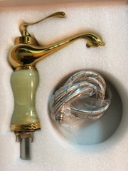 VÒI LAVABO ĐÁ VÀNG CỔ ĐIỂN