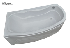 TP7004 - BỒN TẮM NGÂM HÌNH QUẢ XOÀI NGỌC TRAI GALAXY  