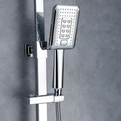 SC3321 - Sen cây nhiệt độ vuông đồng mạ crom bóng cao cấp