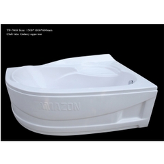 TP7068 - BỒN TẮM NGÂM HÌNH CHỮ NHẬT 2 MẶT YẾM CÓ CHỮ
