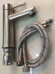VÒI LAVABO INOX TRÒN
