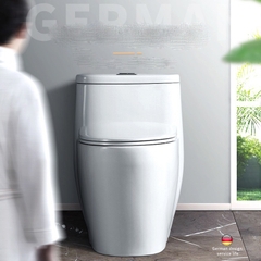 KA5924 - Bồn cầu liền khối, sứ nung tráng men nano tuyết cao cấp