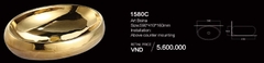 CHẬU HOA VĂN VÀNG 1580C