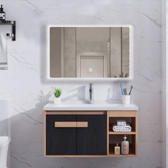 TỦ CHẬU NHỰA MẶT CHẬU SỨ LIỀN KHỐI TC2032