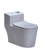 KA3958 - Bồn cầu liền khối sứ nung tráng men nano tuyết, xả lệch