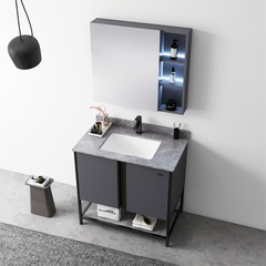 TỦ CHẬU INOX MẶT ĐÁ CHỐNG XƯỚC CHẬU SỨ ÂM TC2010
