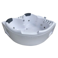 TP8000A - BỒN TẮM GÓC MASSAGER ĐÔI 2 GỐI