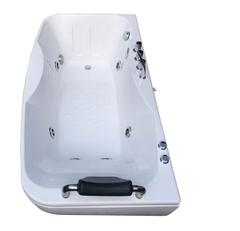 TP8007 - BỒN TẮM MASSAGER HÌNH HẠT ĐẬU 1 GỐI 3 MẶT YẾM 