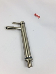 VÒI LAVABO INOX TRÒN CAO