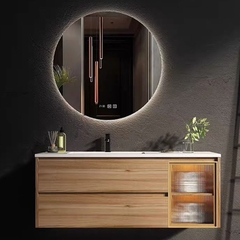 TC20100 - TỦ CHẬU NHỰA MẶT ĐÁ NHÂN TẠO, CHẬU SỨ ÂM