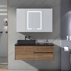 TỦ CHẬU NHỰA PLYWOOD MẶT ĐÁ CHỐNG XƯỚC CHẬU SỨ NỔI TC2048
