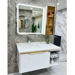 TC2215- TỦ CHẬU NHỰA, MẶT ĐÁ, CHẬU SỨ ÂM CAO CẤP 