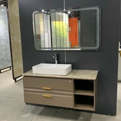 TC2229 - TỦ CHẬU INOX, MẶT CHẬU SỨ NỔI CAO CẤP 
