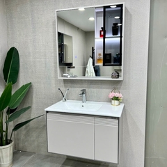 TC2297 - TỦ CHẬU NHỰA MẶT CHẬU SỨ ÂM LK CAO CẤP 