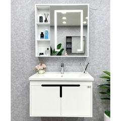 TC2361 - TỦ CHẬU NHỰA, MẶT CHẬU SỨ ÂM LIỀN KHỐI 