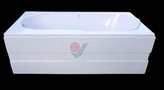 TP7067 - BỒN TẮM NGÂM HÌNH CHỮ NHẬT 2 MẶT YẾM CÓ CHỮ 