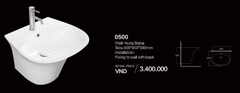 Chậu treo tường Marth boluo 0500