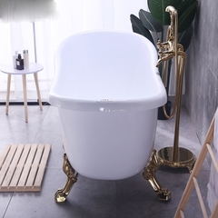 KB709 - Bồn tắm ngâm cao cấp, chất liệu Acrylic. Kích thước: 1600 x 800 x 760 (mm). Tặng kèm kệ gỗ