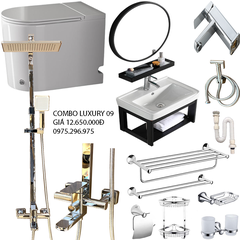 COMBO PHÒNG TẮM LUXURY09 - CBLX09