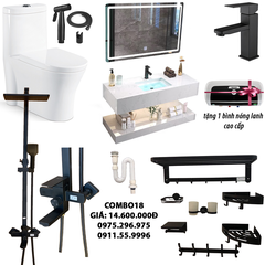 CB18 - Combo chọn bộ phòng tắm cao cấp cb18