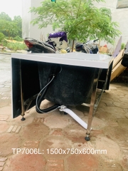 TP7006L - BỒN TẮM NGÂM CHỮ NHẬT NGỌC TRAI GALAXY  
