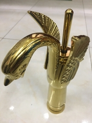 VÒI LAVABO ĐỒNG MẠ VÀNG THIÊN NGA