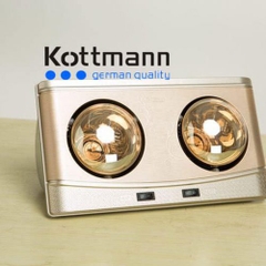 K2BQ - Đèn sưởi nhà tắm Kottmann 2 bóng