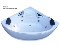 TP8064 - BỒN TẮM GÓC MASSAGER ĐÔI 2 GỐI 