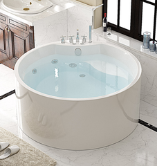 KB707 - Bồn tắm massager cao cấp, chất liệu Acrylic. Kích thước: 1350 x 1350 x 600 (mm)