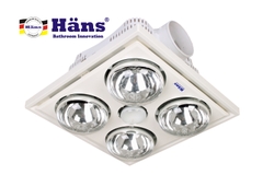 H4B - Đèn sưởi 4 bóng âm trần