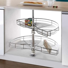 MX1/2 - Mâm xoay 1/2 Inox bóng cao cấp sợi tròn đường kính 715mm