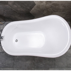 KB709 - Bồn tắm ngâm cao cấp, chất liệu Acrylic. Kích thước: 1600 x 800 x 760 (mm). Tặng kèm kệ gỗ