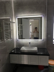 TC2308 - TỦ CHẬU NHỰA MẶT ĐÁ, CHẬU SỨ BÁN ÂM CAO CẤP 