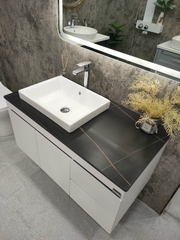 TC2203- TỦ CHẬU NHỰA, MẶT ĐÁ CHẬU SỨ BÁN ÂM CAO CẤP 