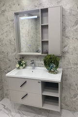 TC2281 - TỦ CHẬU NHỰA, MẶT CHẬU SỨ ÂM LK CAO CẤP 