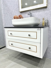 TC2310 - TỦ CHẬU NHỰA, MẶT ĐÁ, CHẬU SỨ NỔI CAO CẤP 
