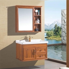TC2079 - Tủ chậu nhựa PVC, mặt chậu sứ liền khối âm, Kích thước 48x80cm