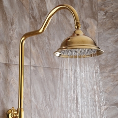 SC3330 - Sen cây cổ điển mạ vàng tay đá cao cấp