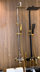 SC3324 - Sen cây nhiệt độ đồng mạ crom trắng vàng cao cấp