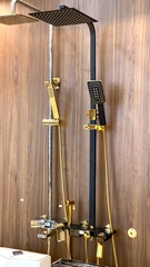 SC3319 - Sen cây hiển thị nhiệt độ 1 nút xoay màu đen cao cấp