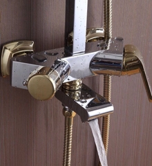 SC3324 - Sen cây nhiệt độ đồng mạ crom trắng vàng cao cấp