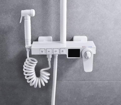 SC1919 - Sen cây hiển thị nhiệt độ 4 nhấn màu trắng cao cấp