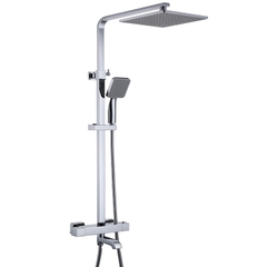 SC3049 - Sen cây nhiệt độ củ vuông, cần vuông đồng mạ crom bóng cao cấp