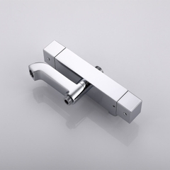 SC3049 - Sen cây nhiệt độ củ vuông, cần vuông đồng mạ crom bóng cao cấp