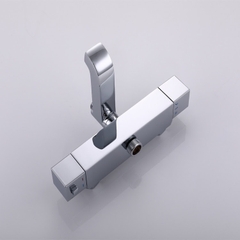 SC3049 - Sen cây nhiệt độ củ vuông, cần vuông đồng mạ crom bóng cao cấp