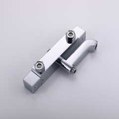 SC3049 - Sen cây nhiệt độ củ vuông, cần vuông đồng mạ crom bóng cao cấp